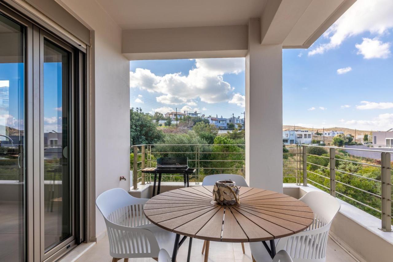 3 Bedroom Villa With Stunning Sea View & Private Parking Elia (Crete) Exterior foto